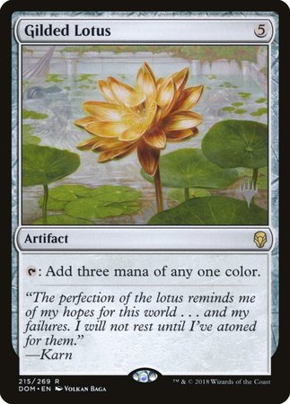 Gilded Lotus [Dominaria Promos] | The Time Vault CA