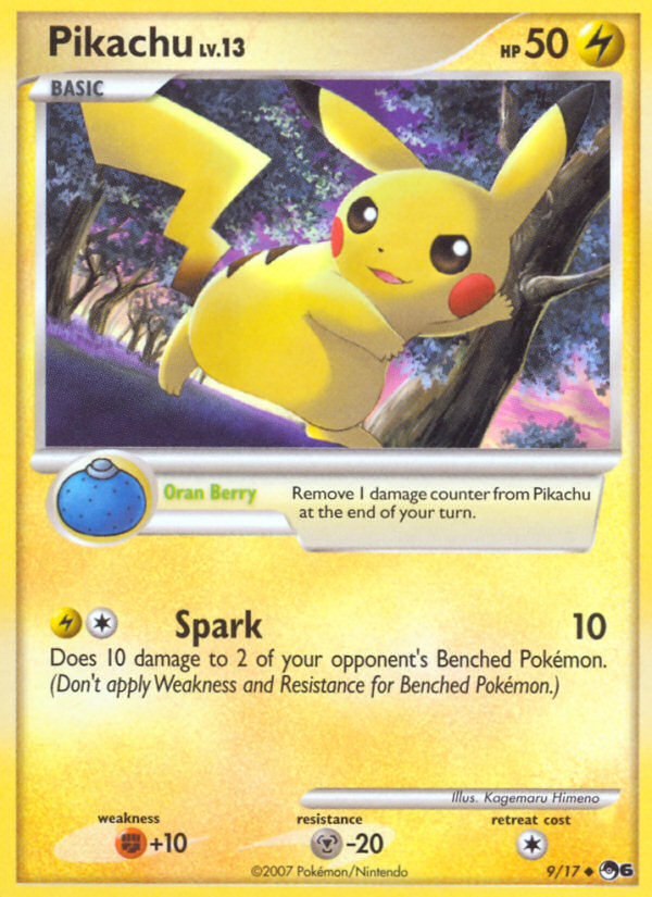 Pikachu (9/17) [POP Series 6] | The Time Vault CA