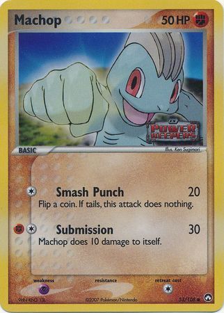 Machop (53/108) (Stamped) [EX: Power Keepers] | The Time Vault CA