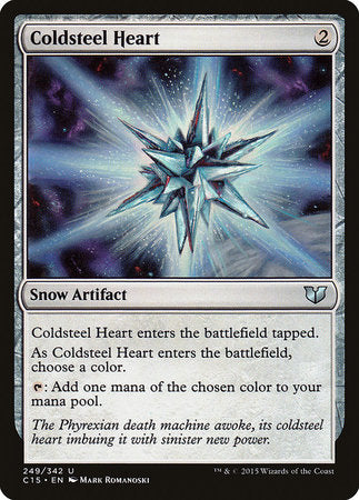 Coldsteel Heart [Commander 2015] | The Time Vault CA