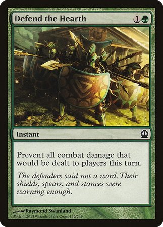 Defend the Hearth [Theros] | The Time Vault CA