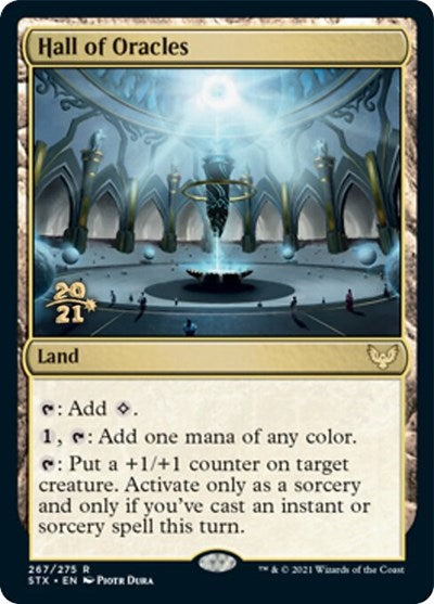 Hall of Oracles [Strixhaven: School of Mages Prerelease Promos] | The Time Vault CA