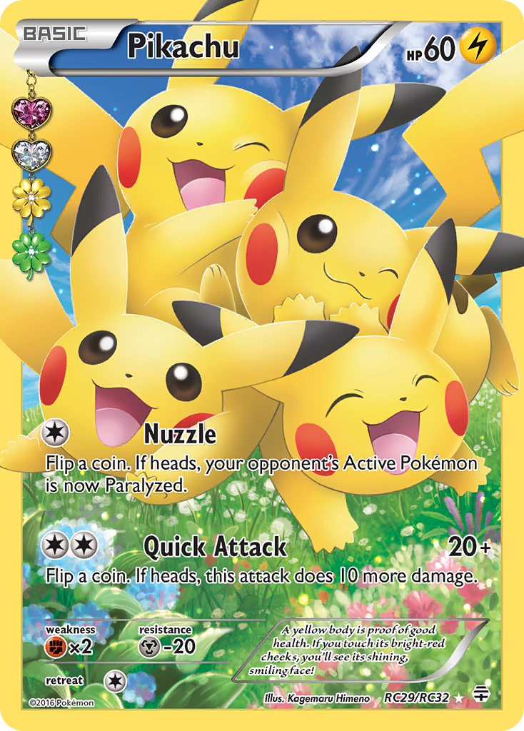 Pikachu (RC29/RC32) [XY: Generations] | The Time Vault CA