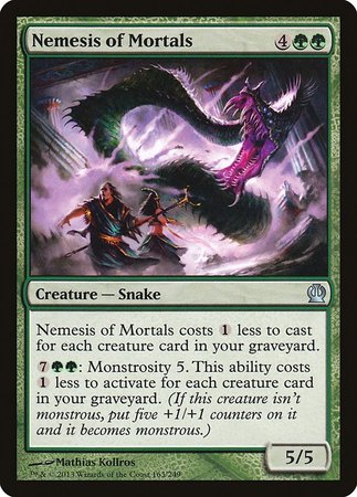 Nemesis of Mortals [Theros] | The Time Vault CA