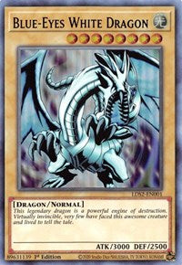 Blue-Eyes White Dragon (Purple) [LDS2-EN001] Ultra Rare | The Time Vault CA