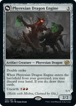 Phyrexian Dragon Engine [The Brothers' War] | The Time Vault CA