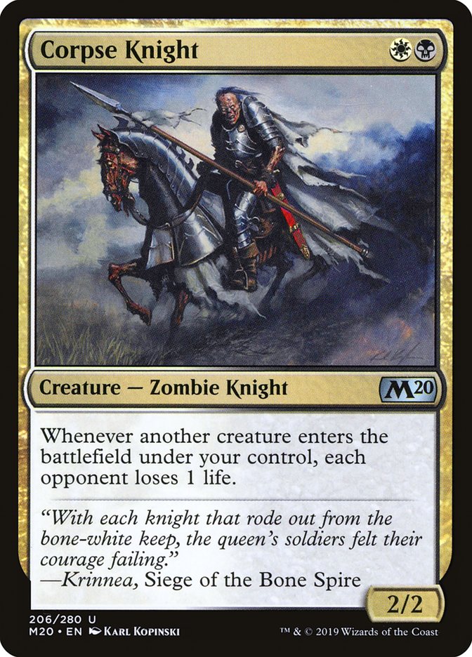 Corpse Knight [Core Set 2020] | The Time Vault CA