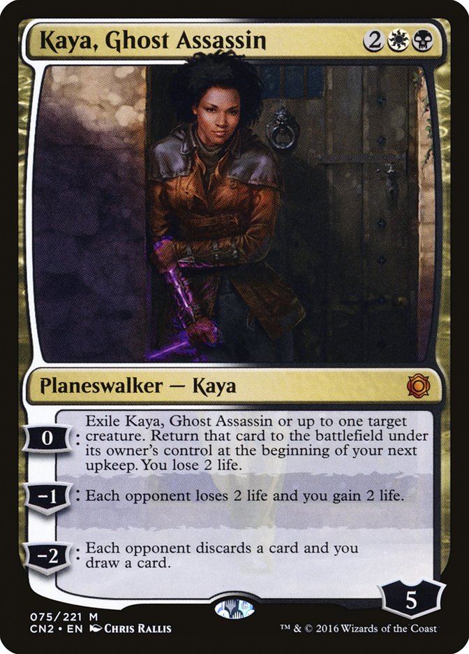 Kaya, Ghost Assassin (075/221) [Conspiracy: Take the Crown] | The Time Vault CA