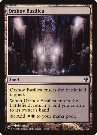 Orzhov Basilica [Commander 2013] | The Time Vault CA