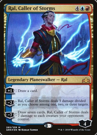 Ral, Caller of Storms [Guilds of Ravnica] | The Time Vault CA