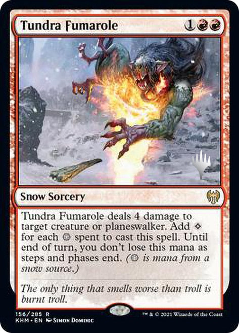 Tundra Fumarole [Kaldheim Promo Pack] | The Time Vault CA