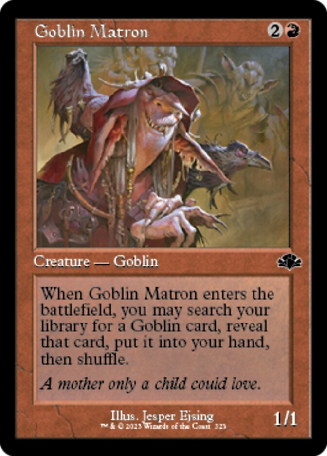 Goblin Matron (Retro) [Dominaria Remastered] | The Time Vault CA