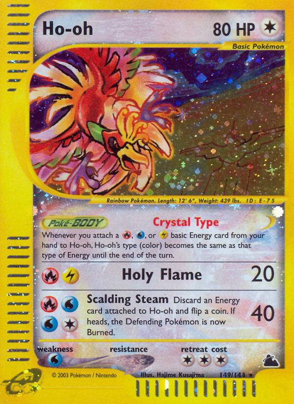 Ho-oh (149/144) [Skyridge] | The Time Vault CA