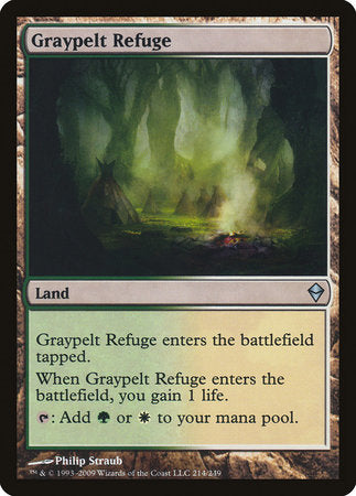 Graypelt Refuge [Zendikar] | The Time Vault CA