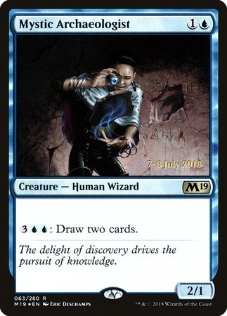 Mystic Archaeologist [Core Set 2019 Promos] | The Time Vault CA