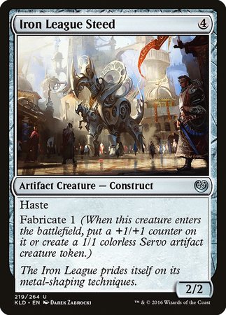 Iron League Steed [Kaladesh] | The Time Vault CA