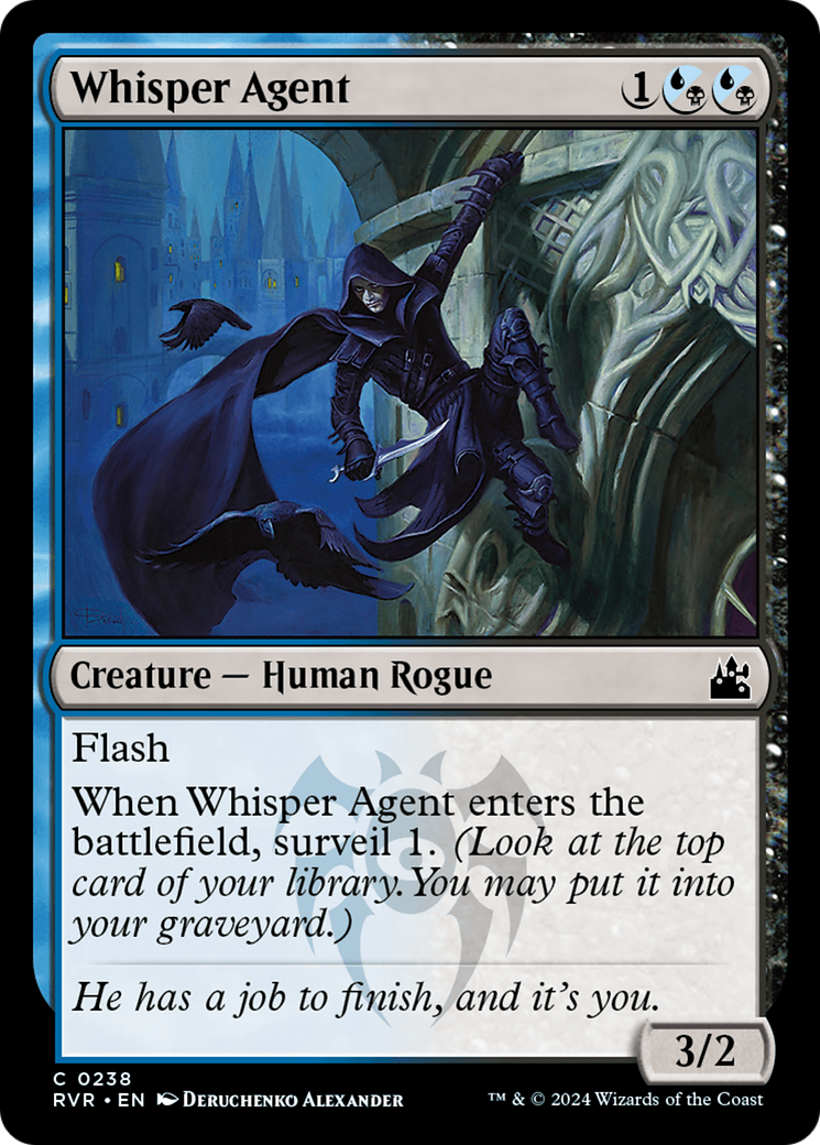 Whisper Agent [Ravnica Remastered] | The Time Vault CA