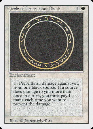 Circle of Protection: Black [Revised Edition] | The Time Vault CA