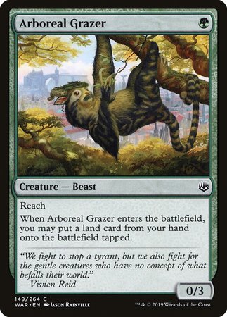 Arboreal Grazer [War of the Spark] | The Time Vault CA