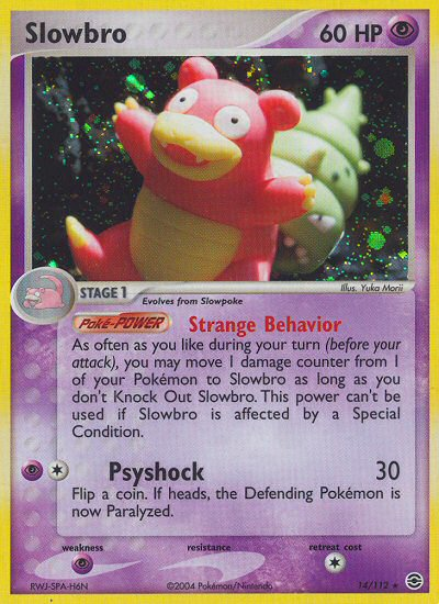 Slowbro (14/112) [EX: FireRed & LeafGreen] | The Time Vault CA