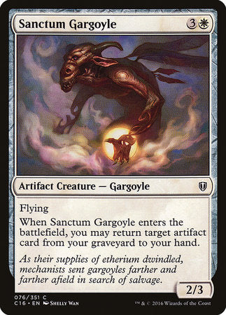 Sanctum Gargoyle [Commander 2016] | The Time Vault CA