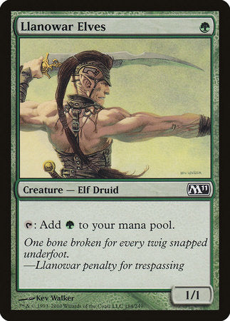 Llanowar Elves [Magic 2011] | The Time Vault CA