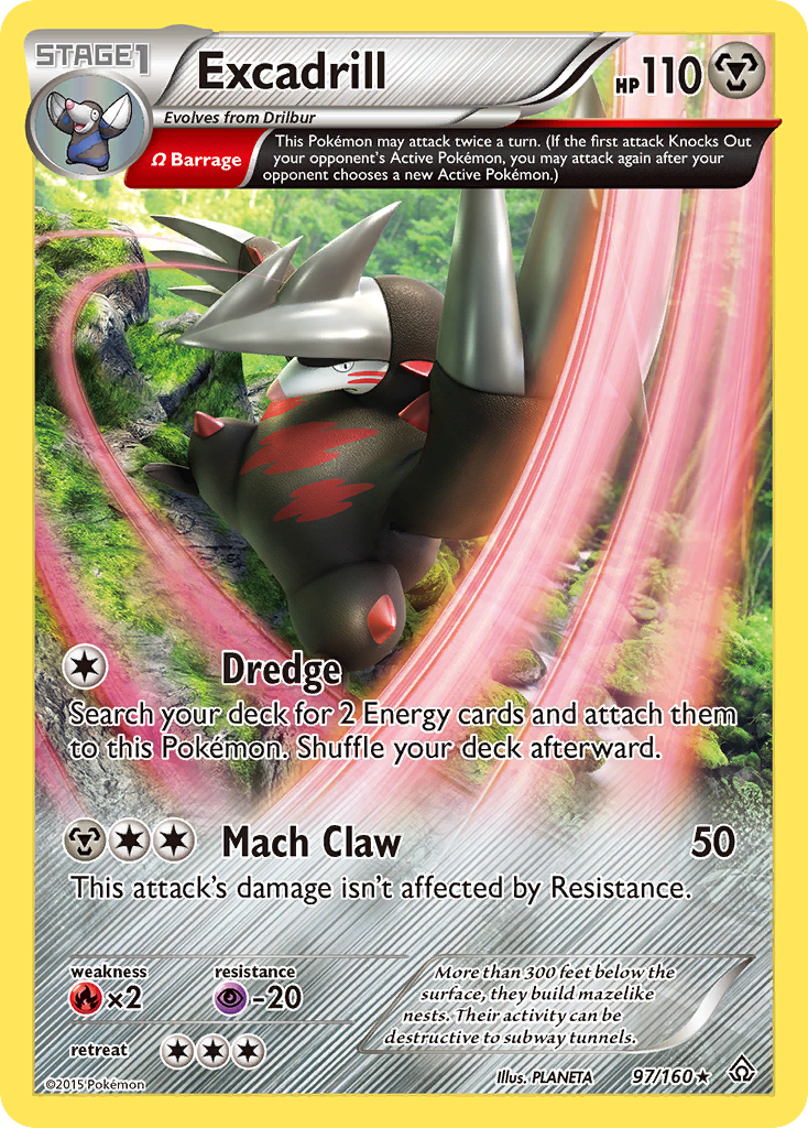 Excadrill (97/160) [XY: Primal Clash] | The Time Vault CA