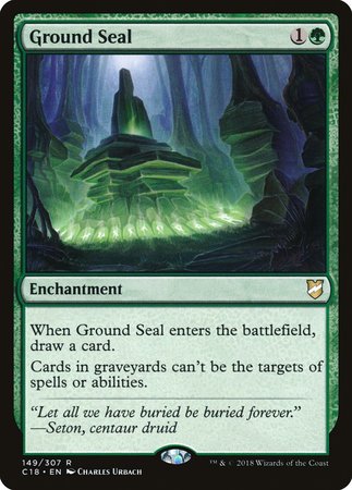 Ground Seal [Commander 2018] | The Time Vault CA