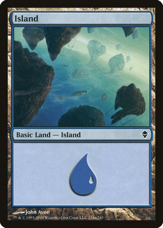 Island (234a) [Zendikar] | The Time Vault CA