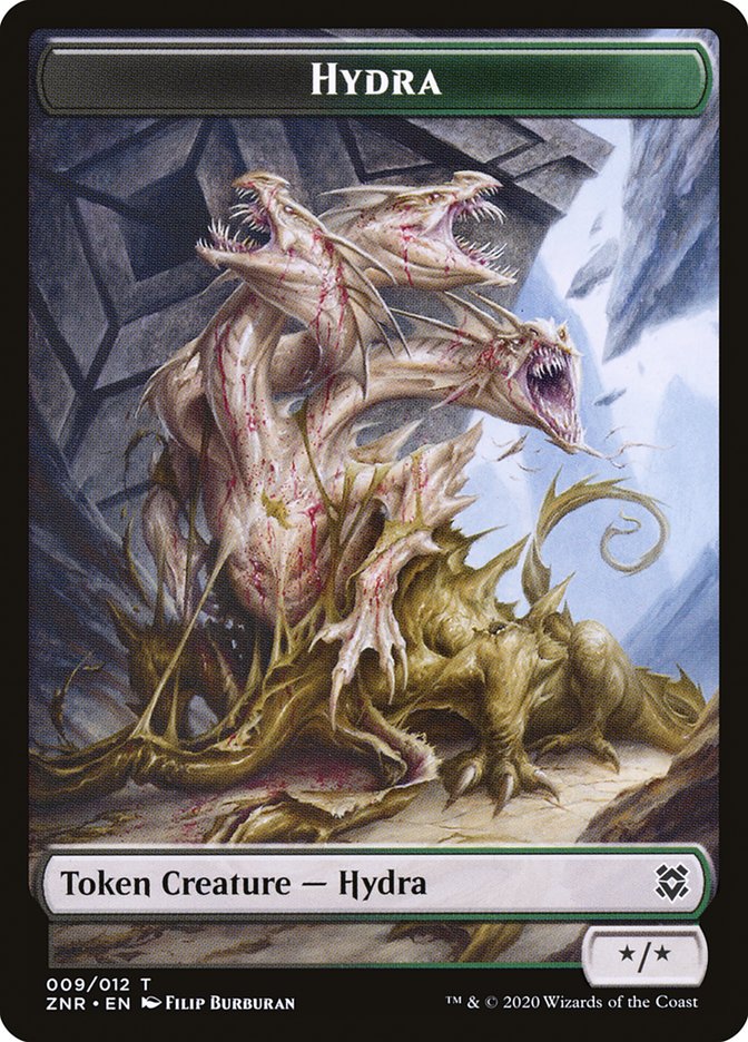 Hydra Token [Zendikar Rising] | The Time Vault CA