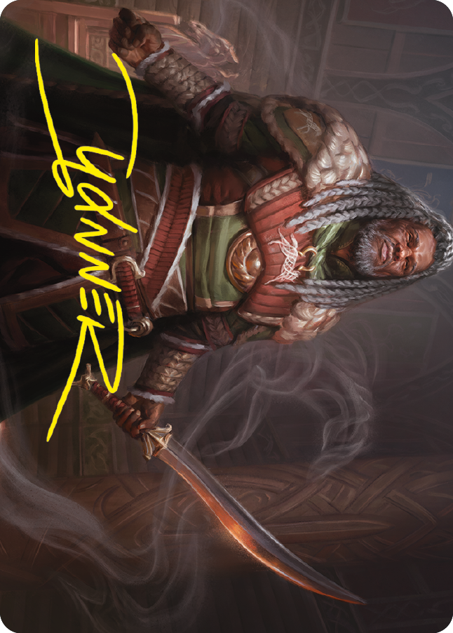 Theoden, King of Rohan Art Card (Gold-Stamped Signature) [The Lord of the Rings: Tales of Middle-earth Art Series] | The Time Vault CA