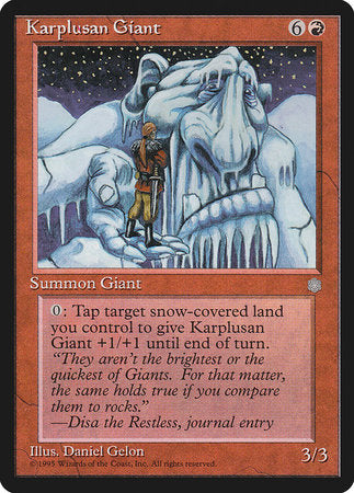 Karplusan Giant [Ice Age] | The Time Vault CA