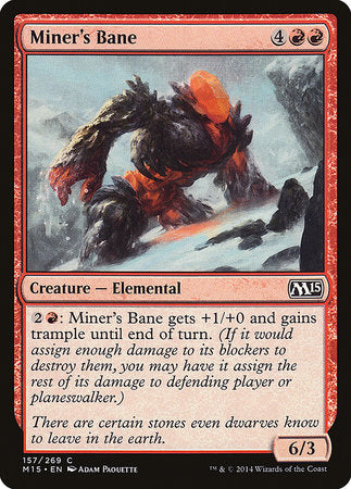 Miner's Bane [Magic 2015] | The Time Vault CA