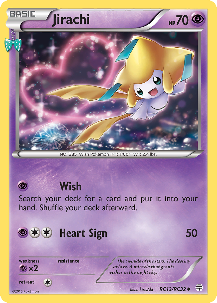 Jirachi (RC13/RC32) [XY: Generations] | The Time Vault CA