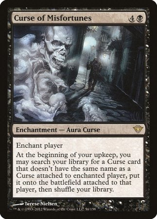 Curse of Misfortunes [Dark Ascension] | The Time Vault CA