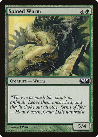 Spined Wurm [Magic 2011] | The Time Vault CA