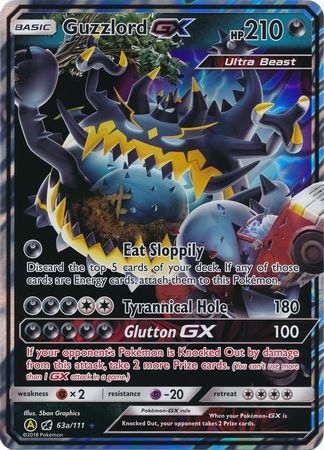 Guzzlord GX (63a/111) (Jumbo Card) [Sun & Moon: Crimson Invasion] | The Time Vault CA