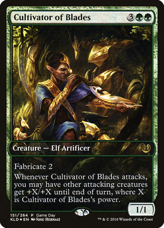 Cultivator of Blades [Kaladesh Promos] | The Time Vault CA