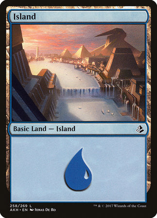 Island (258) [Amonkhet] | The Time Vault CA