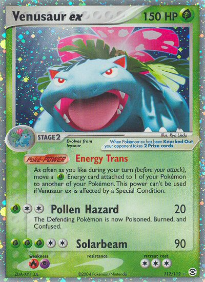 Venusaur ex (112/112) [EX: FireRed & LeafGreen] | The Time Vault CA