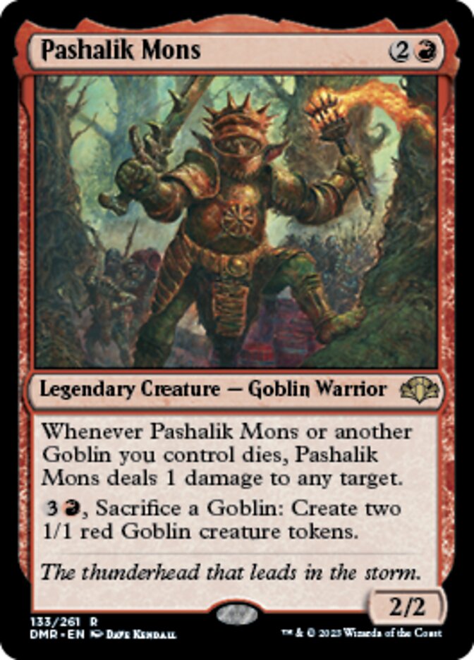 Pashalik Mons [Dominaria Remastered] | The Time Vault CA