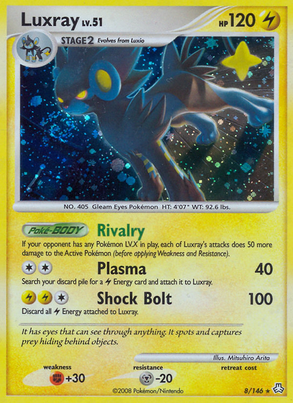 Luxray (8/146) [Diamond & Pearl: Legends Awakened] | The Time Vault CA