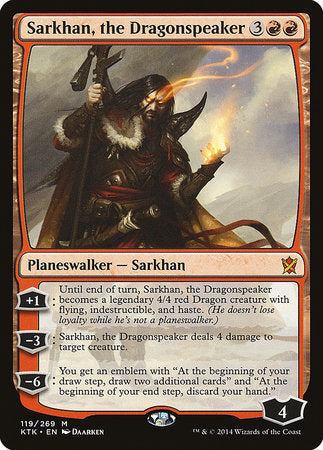 Sarkhan, the Dragonspeaker [Khans of Tarkir] | The Time Vault CA