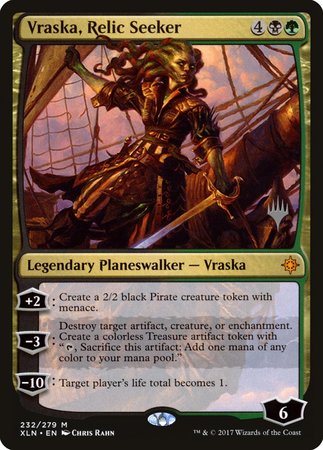 Vraska, Relic Seeker [Ixalan Promos] | The Time Vault CA