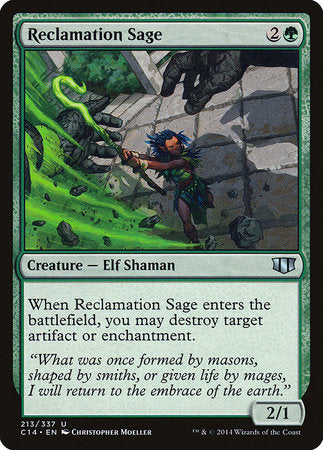 Reclamation Sage [Commander 2014] | The Time Vault CA