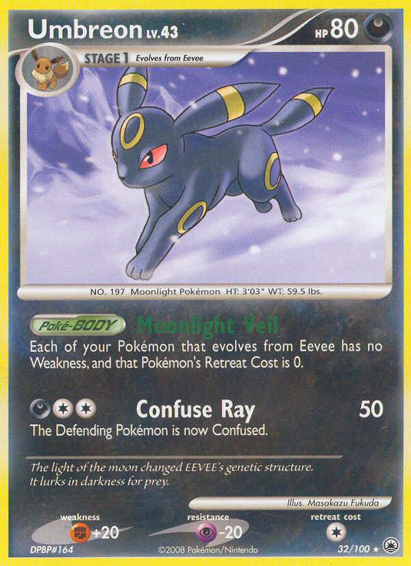 Umbreon (32/100) [Diamond & Pearl: Majestic Dawn] | The Time Vault CA