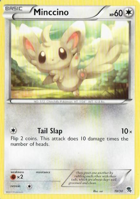 Minccino (19/30) [Black & White: Trainer Kit - Zoroark] | The Time Vault CA