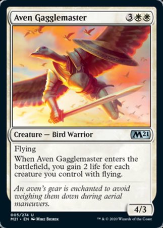 Aven Gagglemaster [Core Set 2021] | The Time Vault CA