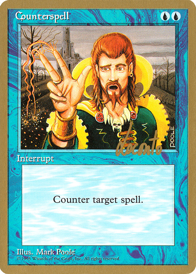 Counterspell (Michael Loconto) [Pro Tour Collector Set] | The Time Vault CA