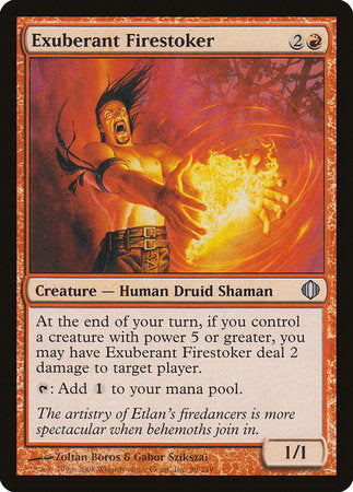 Exuberant Firestoker [Shards of Alara] | The Time Vault CA